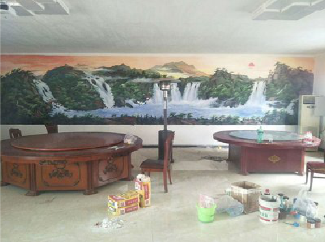 南宁墙绘-写实风景