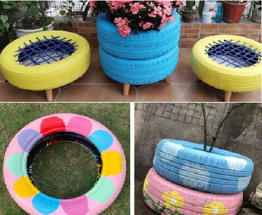 南宁墙体彩绘-变废为宝