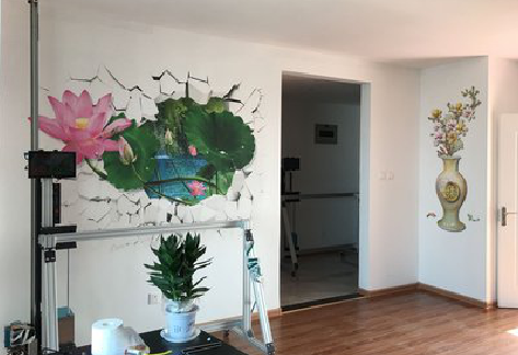 南宁墙体彩绘相比墙纸的优势。