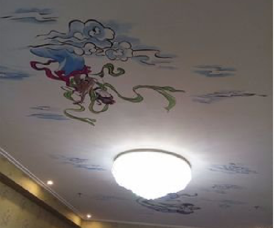 南宁如何快速绘制天花板上的手绘墙？
